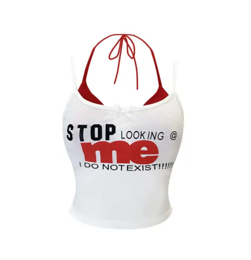 STOP Looking At Me Top