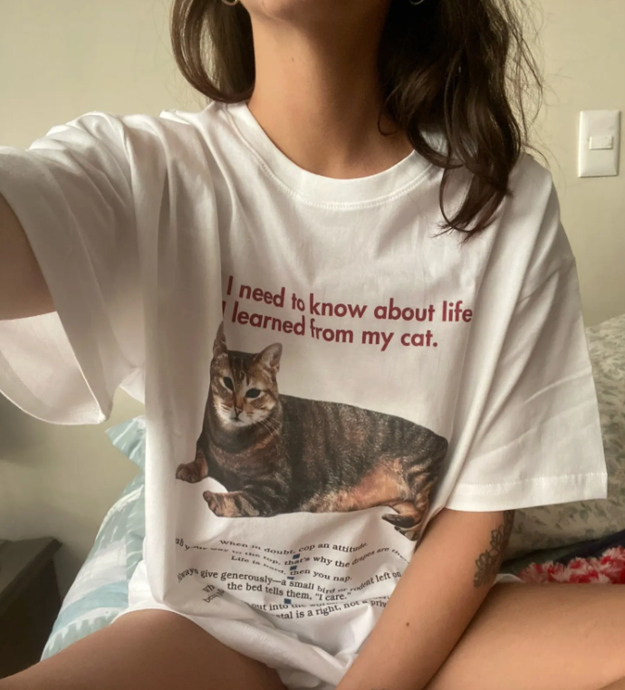 Kitty Life Lessons Top